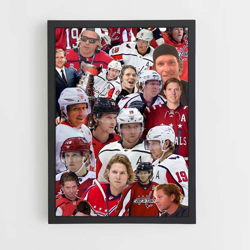 Poster Nicklas backstrom – affiche Hockey sur glace (vue 2)
